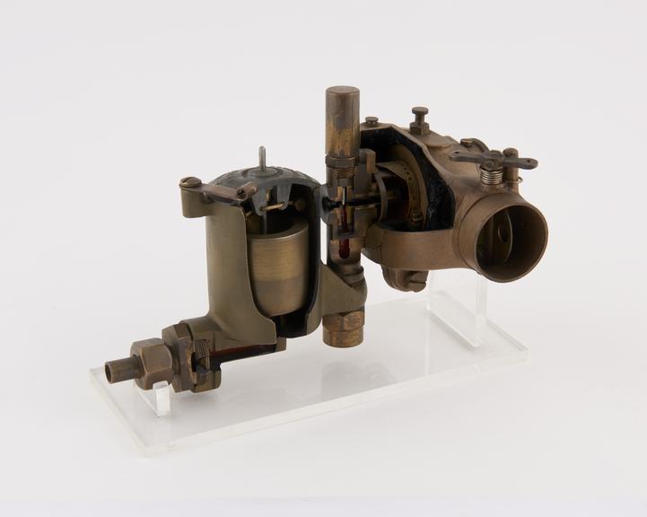 Cox Atmos carburettor and float chamber, no