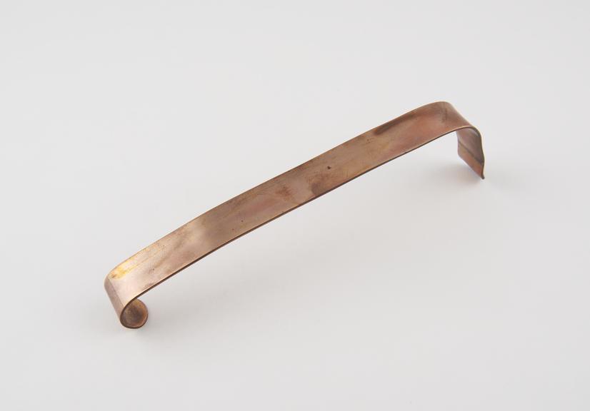 Retractor, copper, by S