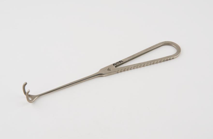 Retractor, Faraboeuf, steel, nickel-plated