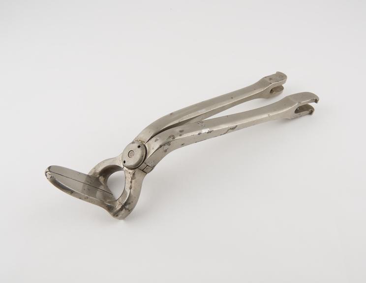 Haemorrhoidal clamp, steel, plated, by Down Bros
