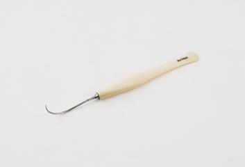 Tenaculum, 19th century, steel and ivory