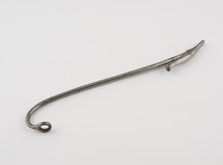 Blunt hook(?), steel, probably English, 1801-1870