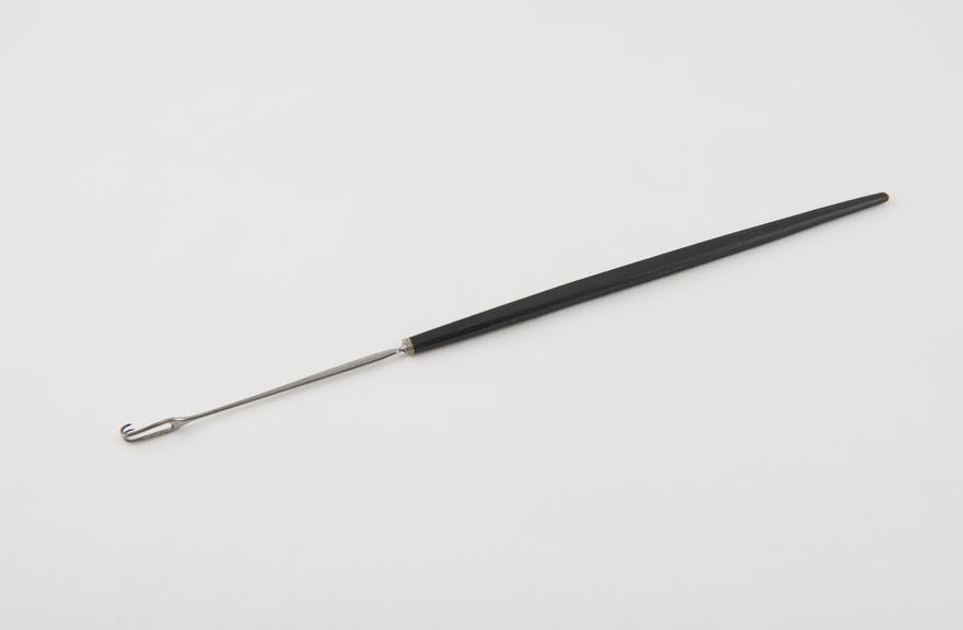 Uterine hook, double sharp, steel