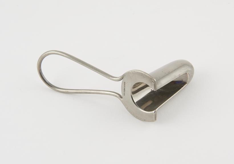 Speculum, rectal, Mummery, metal, nickel plated, British