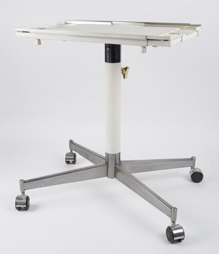 Computer trolley on wheels
