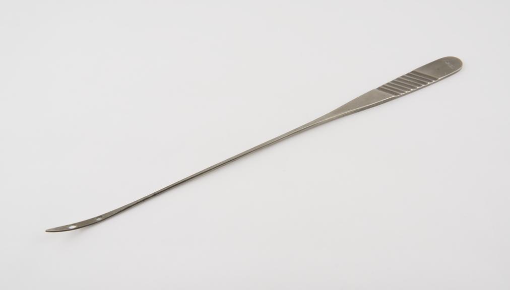 Pedicle needle, Galabin, steel, nickel-plated, by Down Bros