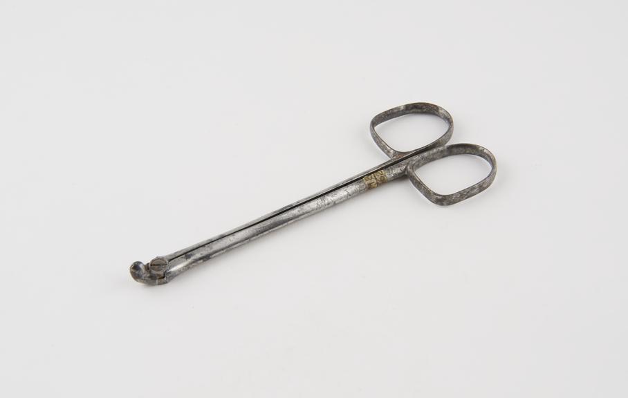 Spencer Wells needle holder, steel, by Ferguson of London