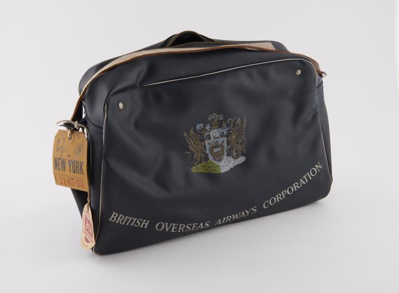 BOAC (British Overseas Airways Corporation) 'Speedbird' Flight Bag