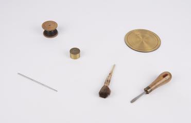 Parts of Wetli planimeter