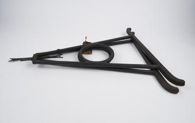 Frame for model to demonstrate Heat by Friction