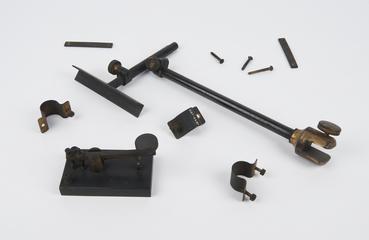 Clamps from Threlfall gravity balance