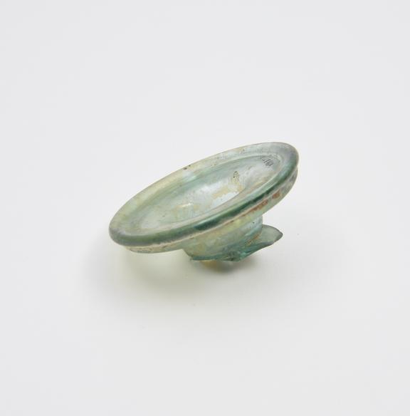 Glass bottle, Roman, 251-450AD
