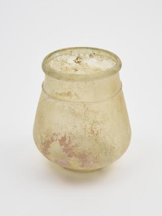 Glass cup, Roman, 151-300AD