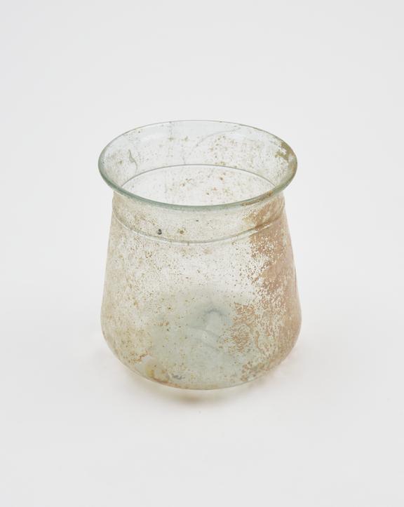 Glass cup, Roman, 151-300AD