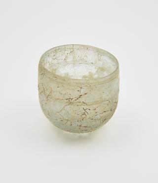 Glass cup, Roman, 151-300AD