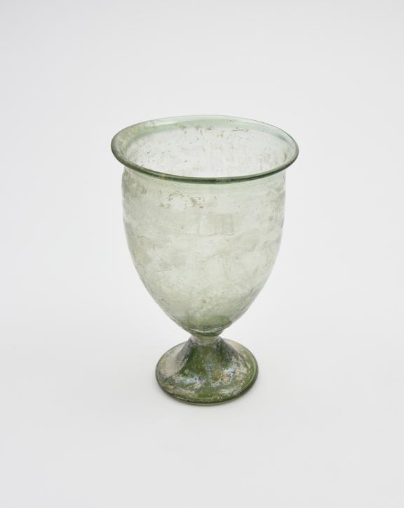 Bottle-shaped, earthenware male urinal, English, 1880-1940