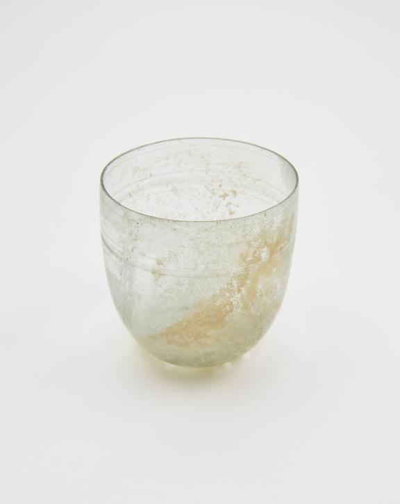 Glass jar, Roman, 151-300AD