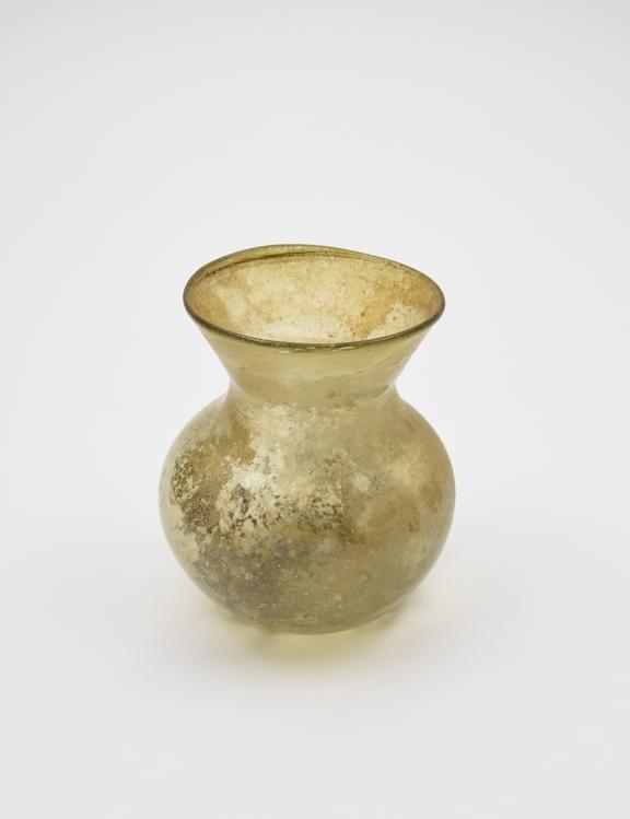 Glass jar, Byzantine, 401-700 AD