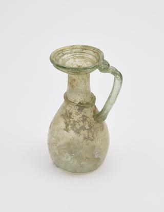 Glass jug, Roman, 251 to 450 AD