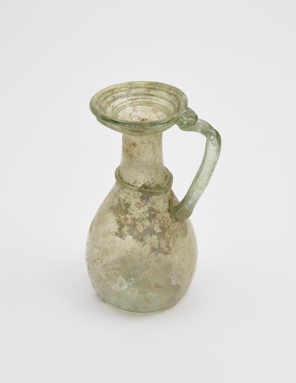 Glass jug, Roman, 251 to 450 AD
