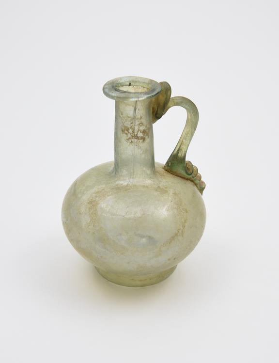 Glass jug, Roman, 1-150AD