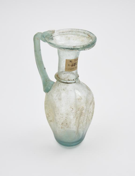 Glass jug, Roman, 401-700 AD
