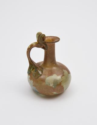 Glass jug, with 1 handle, Roman, 151 to 300 AD