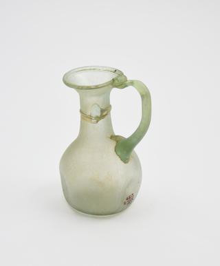 Glass jug, Roman, 251-450AD