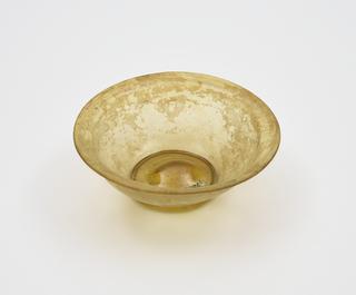 Glass bowl, Roman, 151 to 300 AD