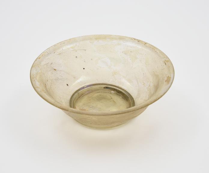 Glass bowl, Roman, 151-300AD