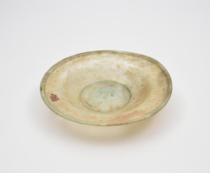 Glass dish, Roman, 151-300AD