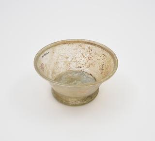 Glass bowl, Roman, 151-300AD