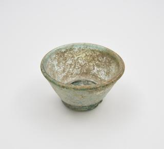 Glass bowl, Roman, 151 to 300 AD