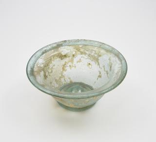Glass bowl, Roman, 151-300AD