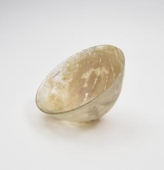 Glass bowl, Greek, 400 to 1 BC