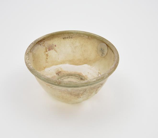 Glass bowl, Roman, 151-300AD