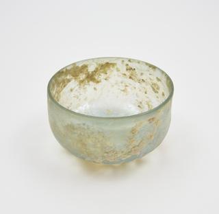 Glass bowl, Roman, 151-300AD