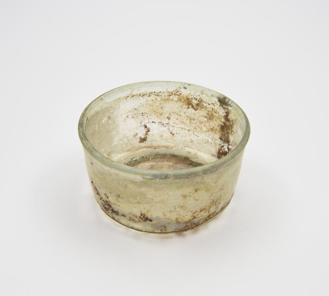 Glass bowl, Roman, 151 to 300 AD