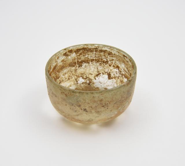 Glass bowl, Roman, 151-300 AD