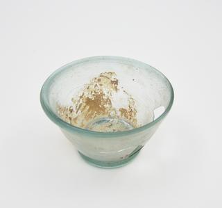 Glass bowl, Roman, 151-300AD