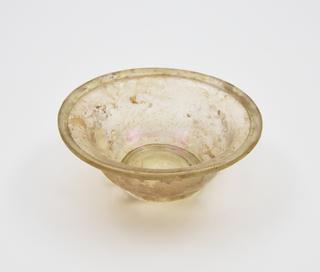Glass bowl, Roman, 151-300AD