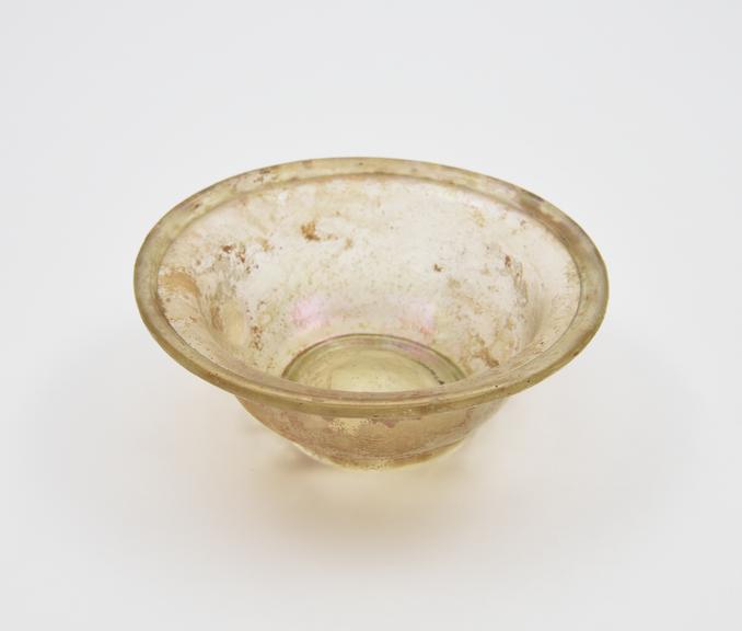 Glass bowl, Roman, 151-300AD