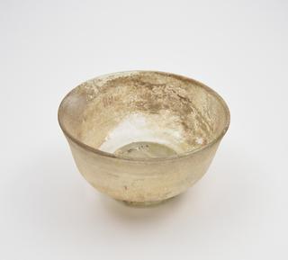 Glass bowl, Roman, 151 to 300 AD