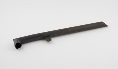 Exhaust pipe, from 3.5 hp Triumph motorcycle, 1907