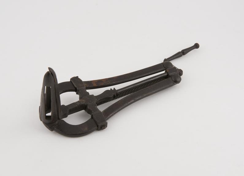 Speculum, vaginal, steel, European, possibly French, 1500-1700