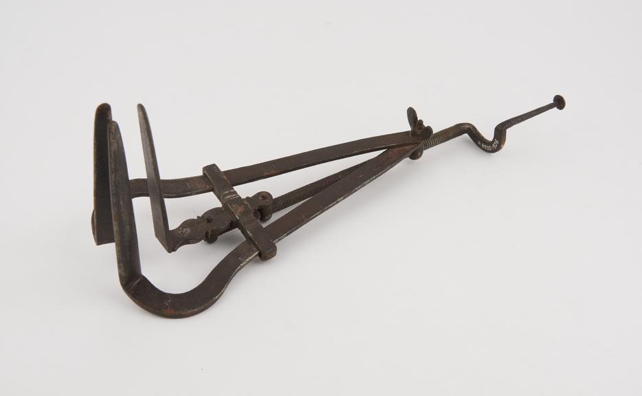 Speculum, vaginal, steel, European, 1500-1700