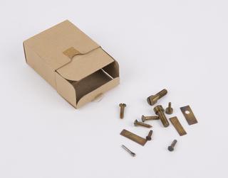 Adjustment screws for telescope by Wray, c 1875.