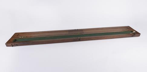 Mahogany case, for copy of the Imperial Standard Yard