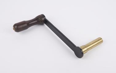 Winding handle of public clock by Barnsdale from old Stock Exchange