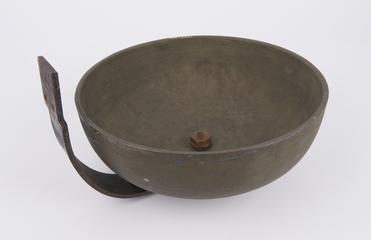 Bell of public clock by Barnsdale from old Stock Exchange